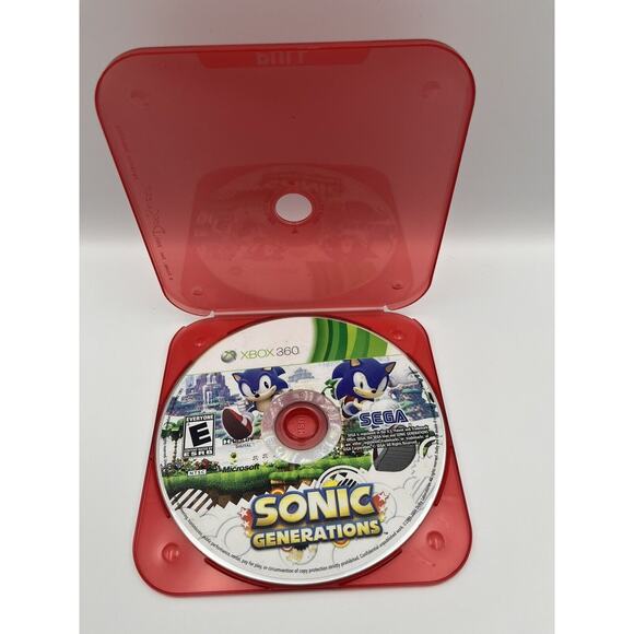 Sonic Generations For Xbox 360 - DISC ONLY - Picture 1 of 4